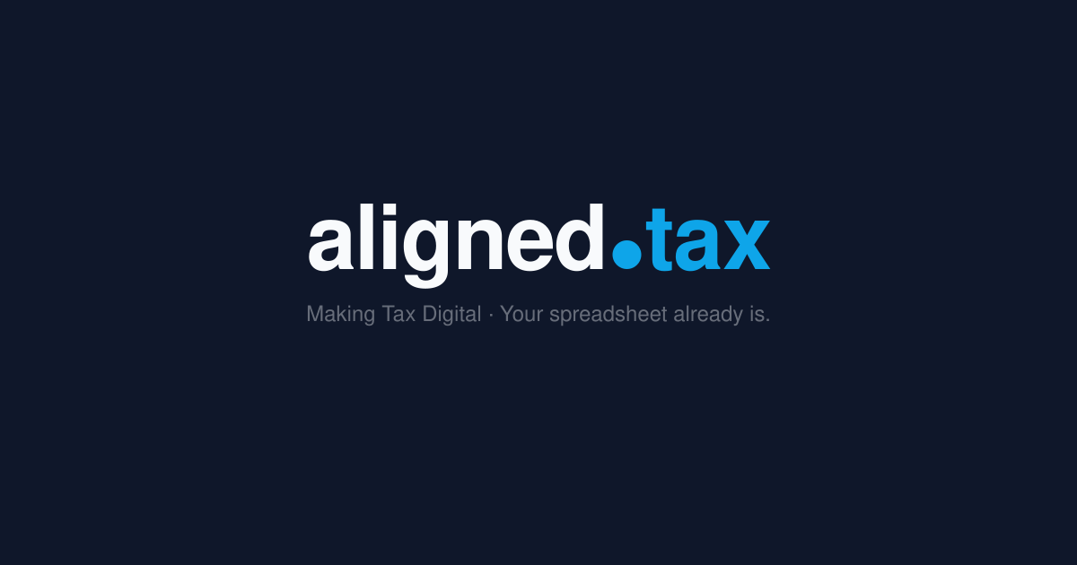 Can I use spreadsheets for MTD ITSA? | aligned.tax